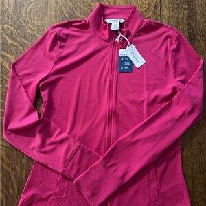 Tommy Bahama Women's Pink Zipper Jacket size M